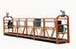 ZLP 630 Lifting Suspended Rope Platform Construction Gondola With 2m*3 Sections