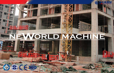 taille ajustable Zlp630 630kg d'ascenseur en acier de matériau de construction