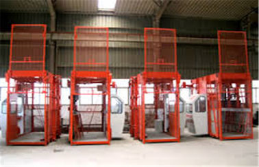 la construction 2000kg en acier lève SC200 avec la cage 3*1.5*2.5m simple/jumeau