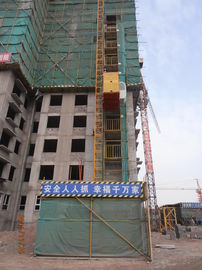 Outdoor 2 Ton Twin Cage passenger / Cargo Construction Hoist Elevator SC100/100