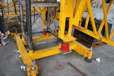 Window Cleaning Mast Climbing Work Platform Steel Painted